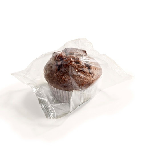 [8678] 0677 Muffin Double Choc Chip Single Wrapped La Lorraine 40 x 90 gr