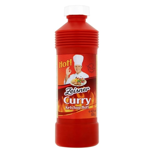 [0053A] Curry Ketchup Hot Zeisner Tube 425 ml