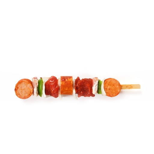 [1919D] Brochettes Grill Congelé Noyez 5 x 4 x 180 gr