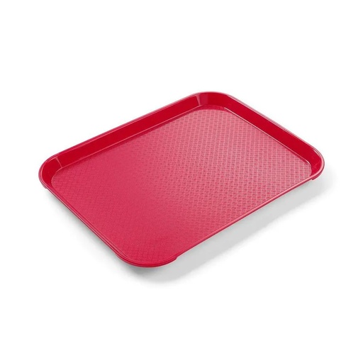 [PR/20977] 878712 Fastfood Plateau Petit Rouge PP Hendi 265 x 345 mm