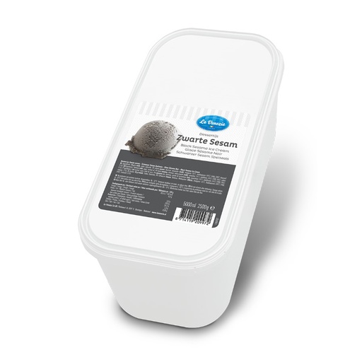 [PR/21042] Glace Sésame Noir La Venezia 5 L