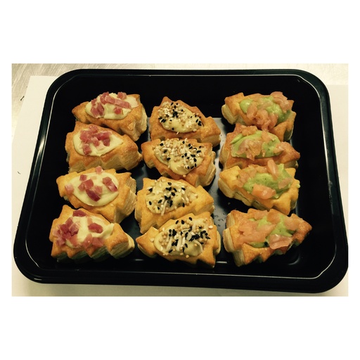 [19141] Mini Sapin de Noel Sadie Toast 12 pcs