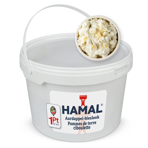 [PR/21864] Salade de pommes de terre ciboulette Hamal seau 2,5 kg