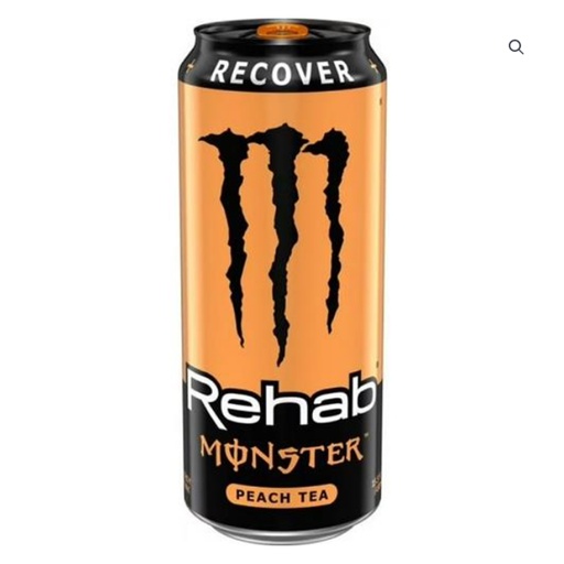 [19315] Monster Rehab Peach Tea Canette 24 x 50 cl