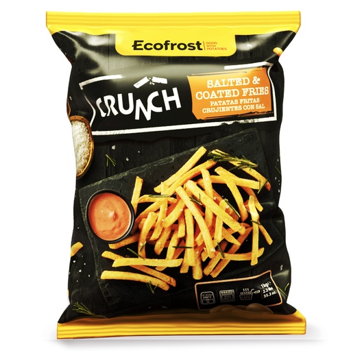 [PR/22618] Frites Eco Crunch Maxicrisp 9 x 9 mm Surgelé 4 x 2.5 kg