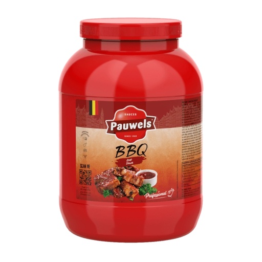 [PR/22695] Sauce Barbecue Pauwels 3 L