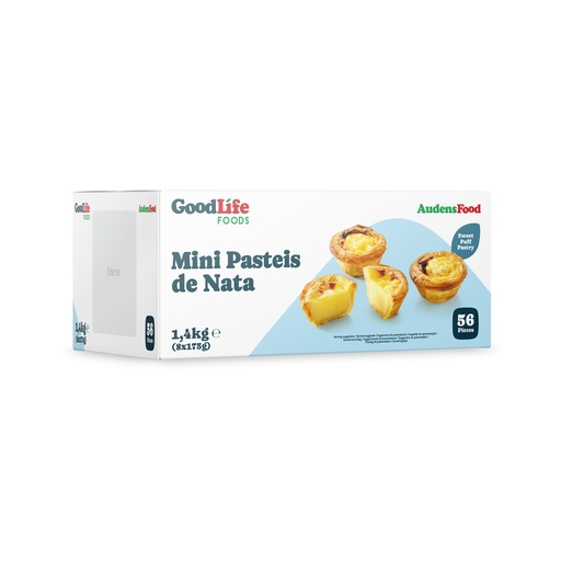 [PR/22781] Pasteis de Nata Mini Goodlife 56 x 25 gr