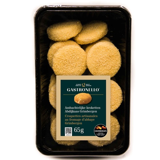 [0910] Croquette Fromage d'Abbaye Grimbergen Gastronello 20 x 65 gr