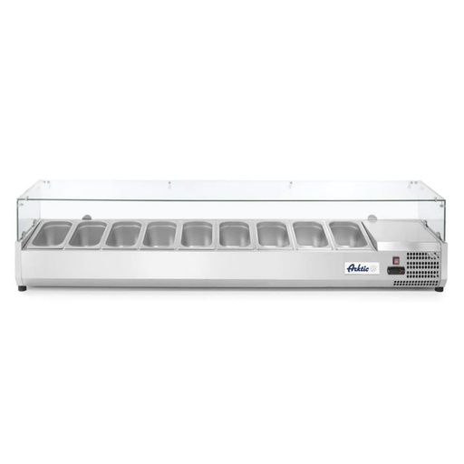 [PR/22890] 232996 Vitrine Réfrigérée à Poser GN 9x 1/3 Hendi 