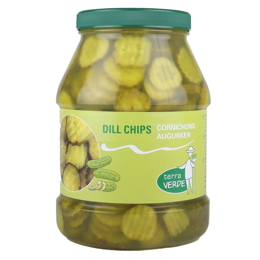 [PR/23066] Cornichons Dill Chips Terra Verde 2400 ml