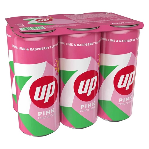 [PR/23078] Seven Up Pink Zero Canette 24 x 33 cl