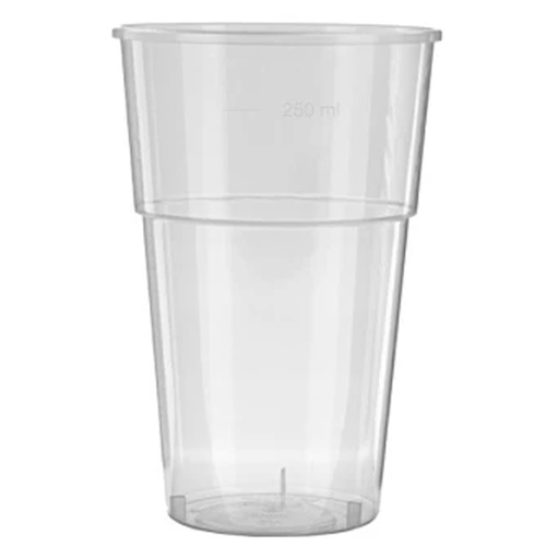 [PR/23080] Verre à Bière PP "Injection" Réutilisable 20 x 25