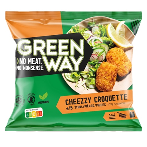 [PR/23601] Croquettes Cheezy Végétaliennes Greenway 1 kg