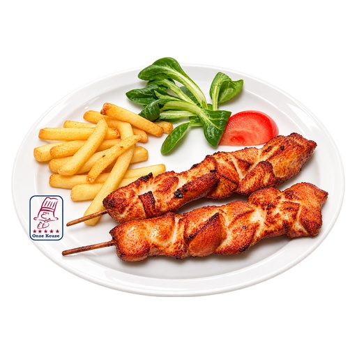 [PR/23611] Brochette De Filet De Poulet Précuite 100 gr Halal Rucofoods 4 x 2,5 kg