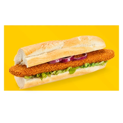 [PR/23618] Baguette Burger Crunch (Poulet) Vanreusel 15 x 140 gr