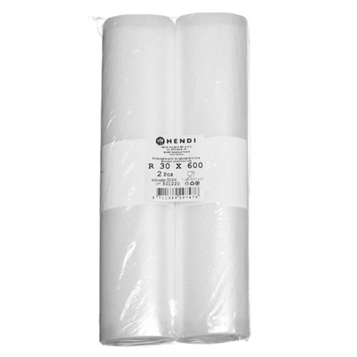 [PR/23953] 297476 Sacs d'Emballage Sous Vide Gaufrés 75 µm 300 x 600 mm Hendi 100 pc