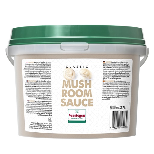 [7916] Sauce Aux Champignon Crémeux Verstegen 2,7 L