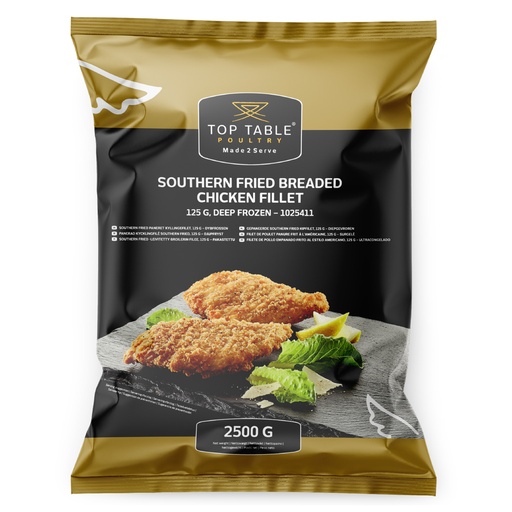 [7303] 1025411 Filet de poulet Southern Fried Top Table 2,5 kg