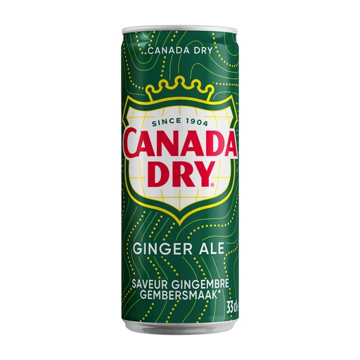 [5011] Canada Dry 4 x 6 x 33 cl
