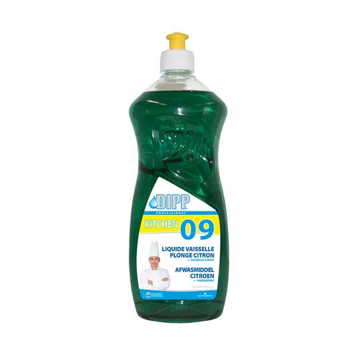 [4936] Liquide Vaiselle Citron Dipp (9) 1 L
