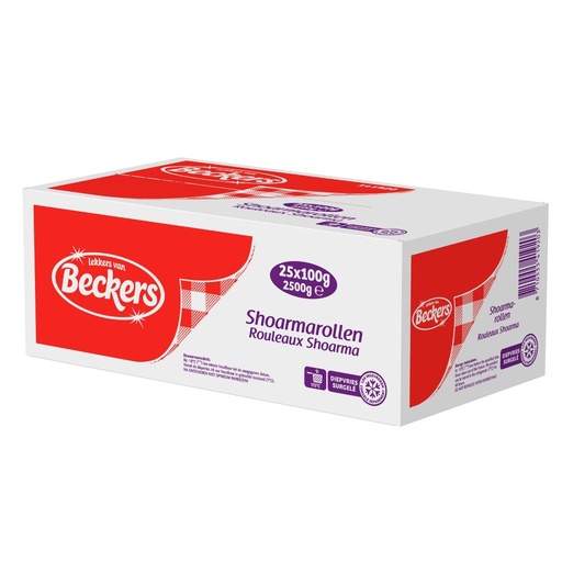 [0048] ROULEAU SHOARMA 25X100GR BECKERS