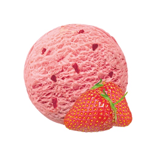 [9082] Caddy Fraise Extra Ijsboerke 5 L