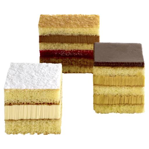 [19129] BANQ D'OR MB24 MIXED BOX MIGNARDISES 3X3CM 108PCS 1,728KG
