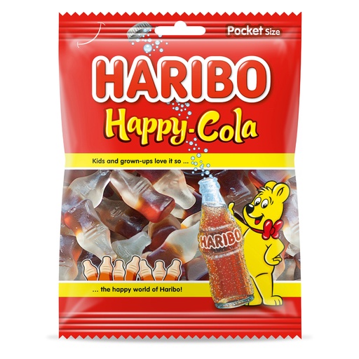 [19322] Cola Bouteilles Haribo 28 x 75 gr