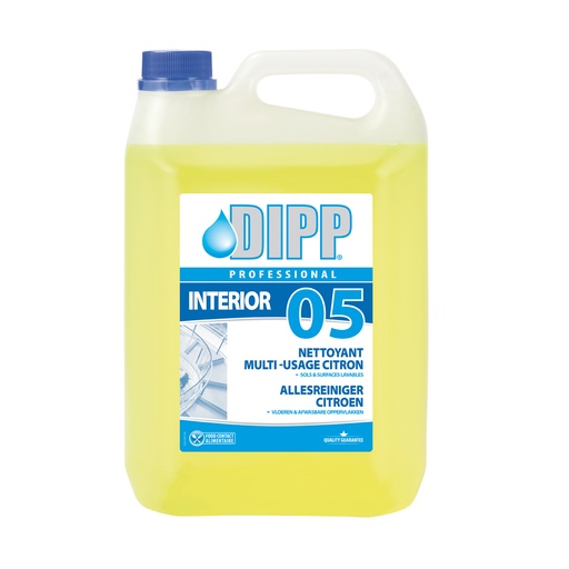 [4911] Nettoyant Multi-Usage Citron Dipp (5) 5 L