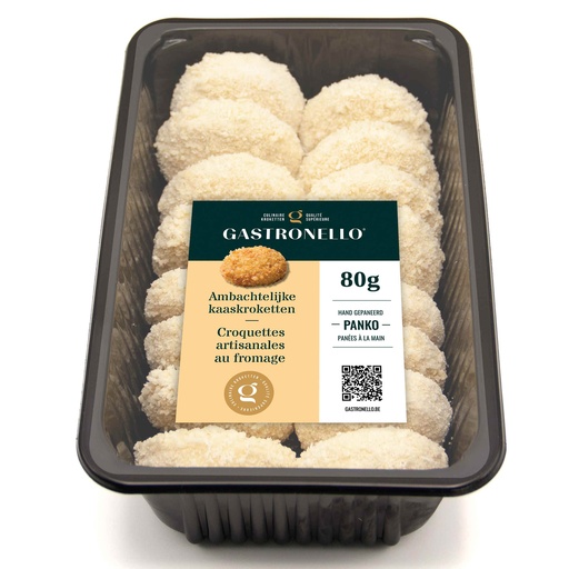 [0958] Croquettes Fromage Panko Artisnales Gastronello 16 x 80 gr