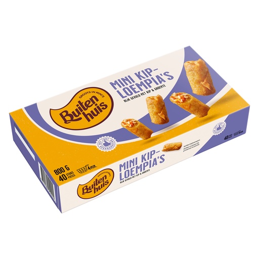 [0728] Mini Loempia Poulet Buitenhuis 40 x 20 gr