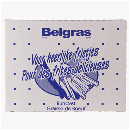[19158] Graisse de Boeuf Belgras 4 x 2,5 kg