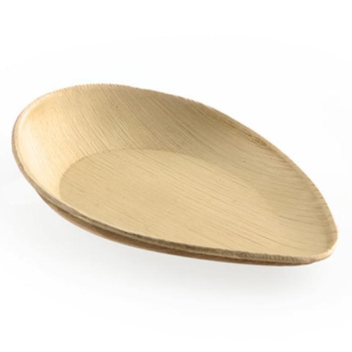 [14561] Assiette Palm Oval Point 170 x 108 mm - 20 pcs
