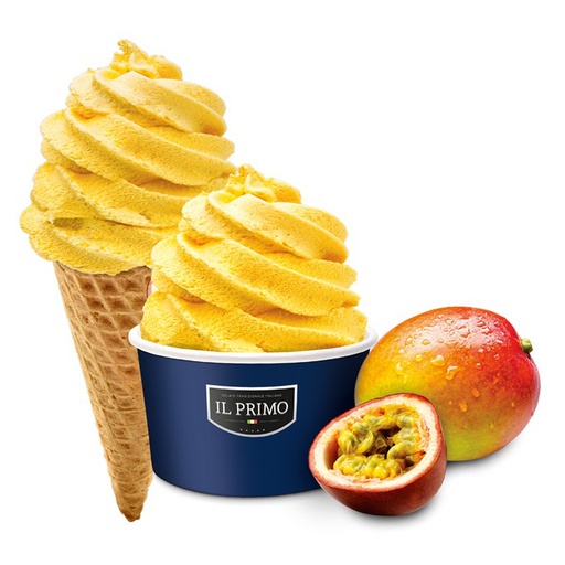 [9225] Yoghurtijs Frozen Yoghurt Mango/Passie La Venezia One Shot 18 x 160 ml