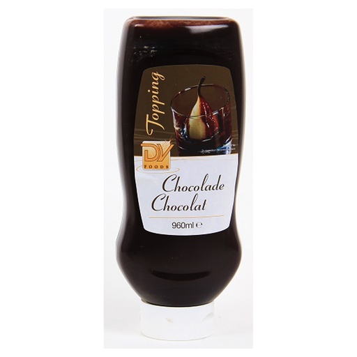 [W1531] Sauce Chocolat Topping DV Foods 960 ml