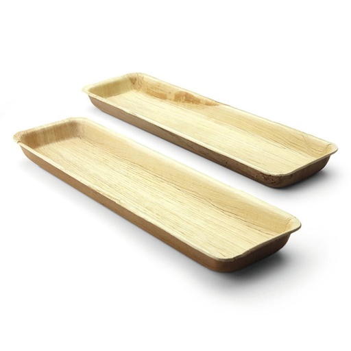 [W2916] Ravier Palmier Rectangulair - Sier 330 x 90 x 25 Mm - 10 pcs