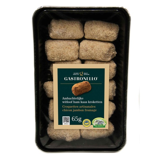 [0924] Croquette Chicon/Jambon/Fromage Gastronello 12 x 65 gr