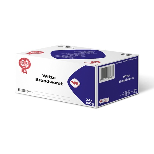 [0107] Saucisse Blanche Vanreusel 24 x 150 gr