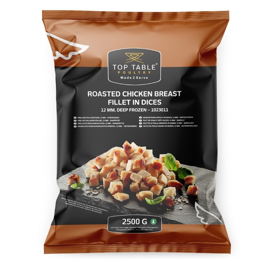 [7315] 1022531 Chicken Kebab Grillé Top Table 1 kg