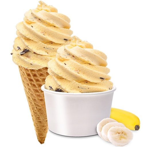 [9038] Glace Banane One Shot 18 x 160 ml