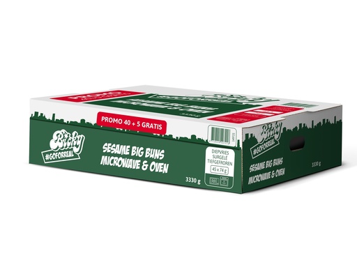 [0519] Bicky Pain Sesam Whoppers Microwave 45 x 74 gr