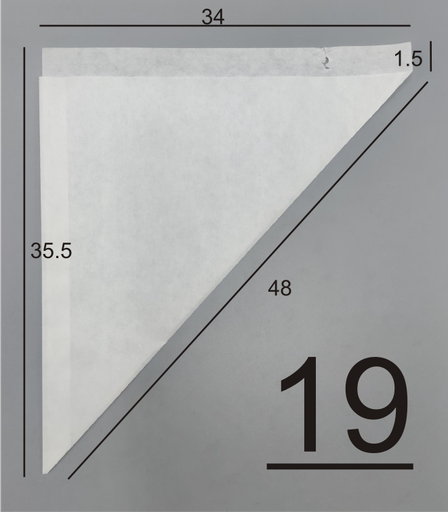 [14530] Sachets Cornets Nr 19 - 1000 pcs