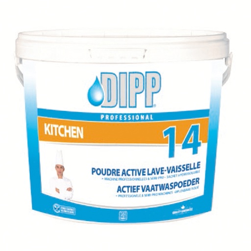 [4855] Poudre Active Lave Vaiselle Dipp (14) 5 kg