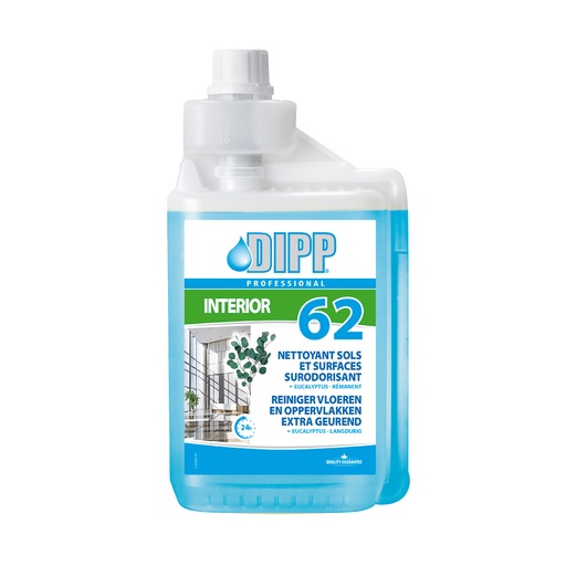 [14621] Nettoyant Sols Et Surfaces Eucalyptus Dipp (62) 1 L