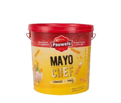 [6121] Mayo Chef Pauwels Bucket 10 L