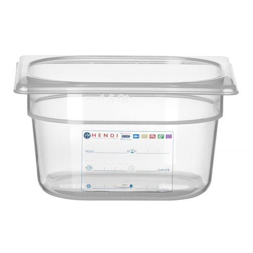 [170088] Bac Gastro 1/6  Hendi - 100 mm 880470