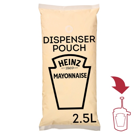 [6810] Mayonaise Sauce-O-Mat Heinz 3 x 2,5 L