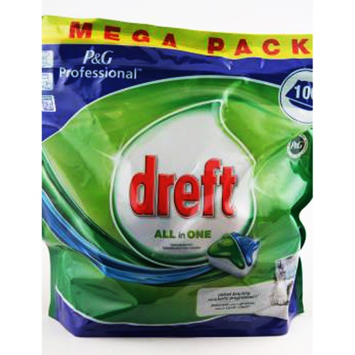 [4944] Dreft Tabs Lave-Vaiselles All-In-One - 90 pcs