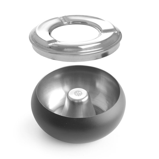 [100895] Cendrier Terasse Noir Hendi - 440230