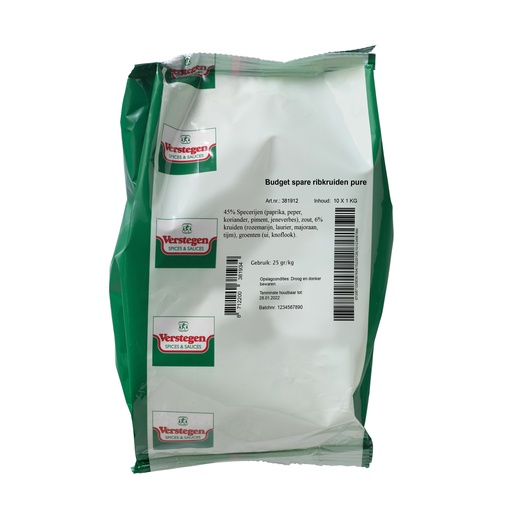 [7907] Budget Epices Pour Spare Rib Verstegen 1 kg